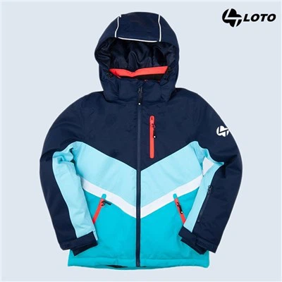 Nefes Alabilen Kız Çocuk Kayak Montu